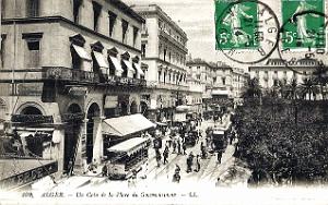 2643- Alger - Place du Gouvernement - 1914